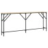 Mesa consola madera de ingeniería roble Sonoma 180x23x75