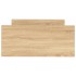 Estructura de cama sin colchón madera roble Sonoma 90x200