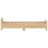 Estructura de cama sin colchón madera roble Sonoma 90x200