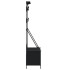 Perchero con zapatero negro 100x41x184