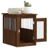 Jaula para perros madera de ingeniería roble marrón 45x62x59