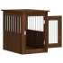 Jaula para perros madera de ingeniería roble marrón 45x62x59