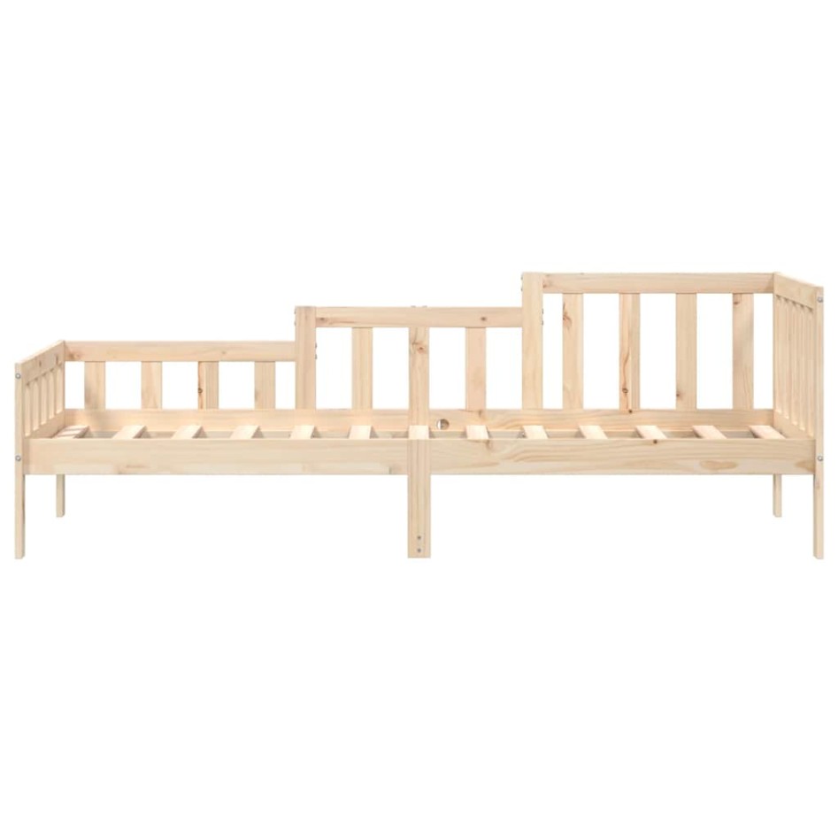 Sofá cama sin colchón madera maciza de pino 80x200