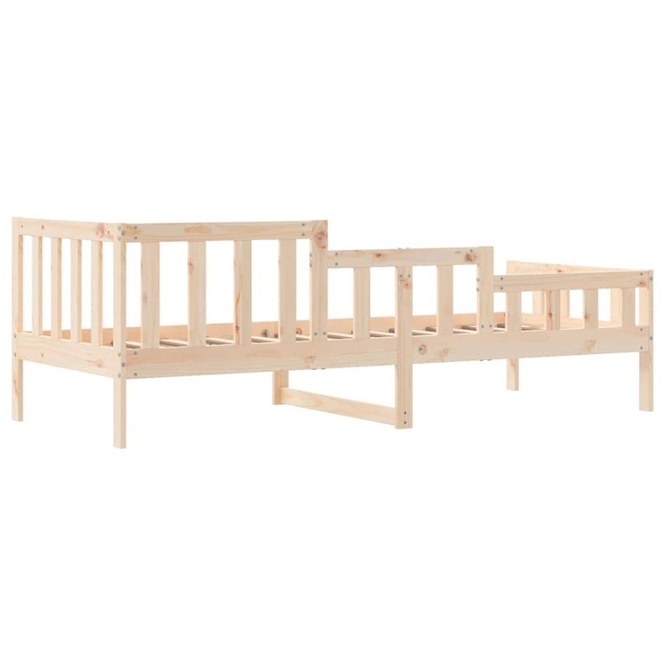 Sofá cama sin colchón madera maciza de pino 80x200