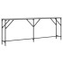 Mesa consola madera de ingeniería gris Sonoma 200x29x75