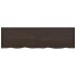 Tablero mesa madera roble tratada marrón oscuro 180x50x(2-4)