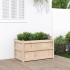 Jardinera de madera maciza de pino 90x50x50