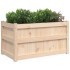 Jardinera de madera maciza de pino 90x50x50