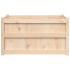 Jardinera de madera maciza de pino 90x50x50