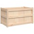 Jardinera de madera maciza de pino 90x50x50