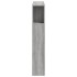 Cabecero LED madera ingeniería gris Sonoma 100x18,5x103,5