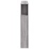 Cabecero LED madera ingeniería gris Sonoma 120x18,5x103,5