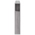 Cabecero LED madera ingeniería gris Sonoma 160x18,5x103,5