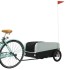 Remolque para bicicleta hierro negro y gris 45
