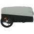 Remolque para bicicleta hierro negro y gris 45