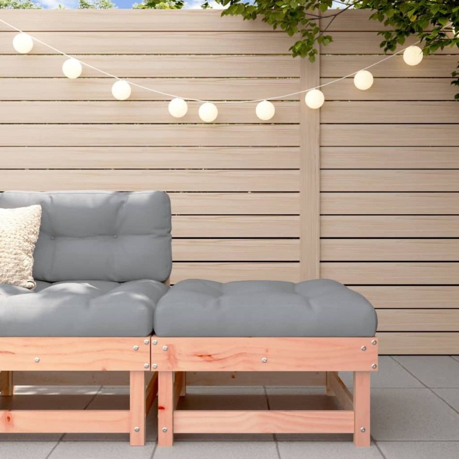 Taburete de jardín madera maciza