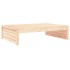 Taburete de jardín madera maciza de pino 120x80