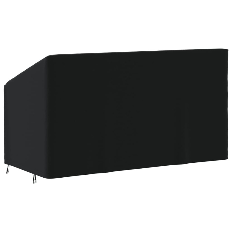 Cubiertas banco 3 plazas 2 uds tela Oxford 420D 175x85x68/94