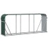 Leñero de acero galvanizado verde 234x45x100