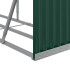 Leñero de acero galvanizado verde 234x45x100
