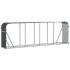 Leñero de acero galvanizado gris antracita 300x45x100