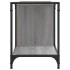 Mueble de TV madera de ingeniería gris Sonoma 153x37x50
