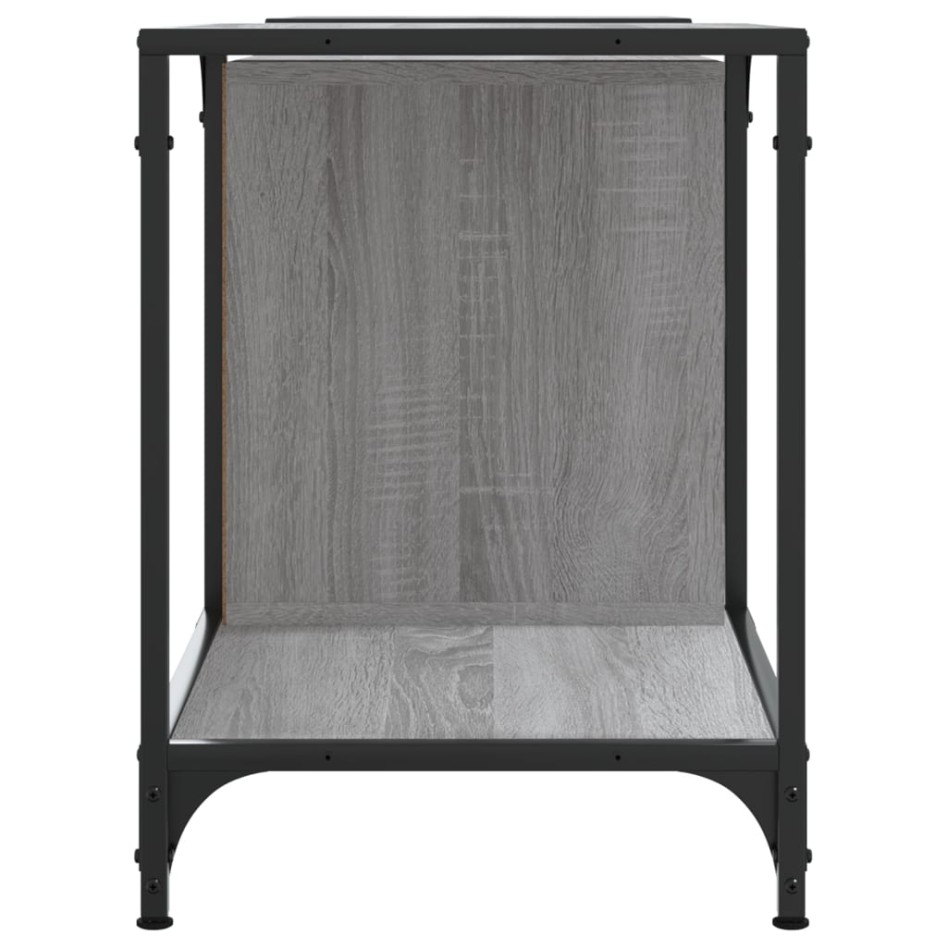 Mueble de TV madera de ingeniería gris Sonoma 153x37x50