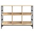 Aparador de madera de ingeniería roble Sonoma 102x32x73,5