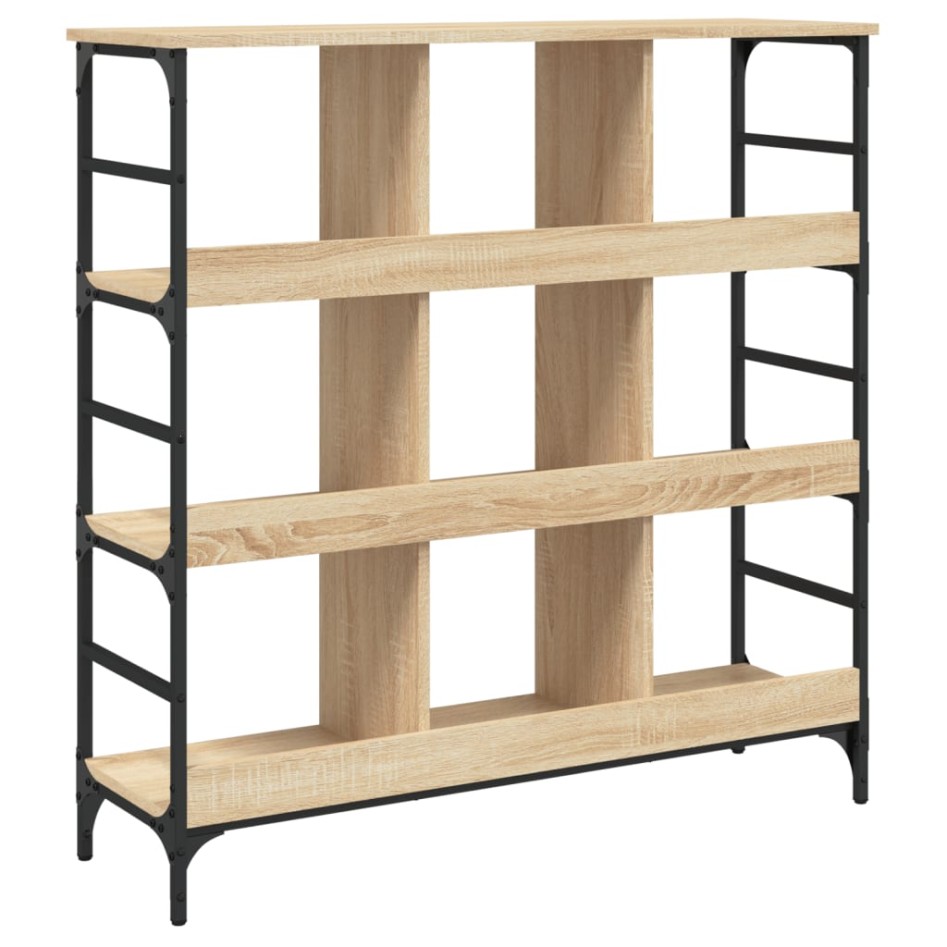 Aparador de madera de ingeniería roble Sonoma 102x32x103,5