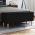 Banco con almacenaje madera de ingeniería negro 102x42x46