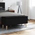 Banco con almacenaje madera de ingeniería negro 102x42x46