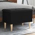 Banco con almacenaje madera de ingeniería negro 62x42x46
