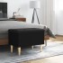 Banco con almacenaje madera de ingeniería negro 62x42x46