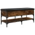 Banco zapatero madera de ingeniería roble ahumado 102x42x45