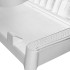 Tumbona de PP blanco 186x60x29