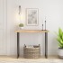 Tablero rectangular madera de acacia borde vivo 100x40x2,5