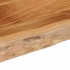 Tablero rectangular madera de acacia borde vivo 100x40x2,5