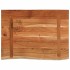Encimera de baño rectangular madera maciza acacia 70x60x2,5