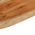 Encimera de baño rectangular madera maciza acacia 70x60x2,5