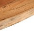 Estante pared rectangular madera acacia borde vivo 80x30x3,8