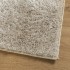 Alfombra pelo largo aspecto brillante ISTAN beige 140x200