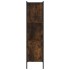 Estantería madera de ingeniería roble ahumado 72x28x109