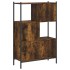 Estantería madera de ingeniería roble ahumado 72x28x109