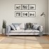 Alfombra de pelo corto suave lavable HUARTE arena 160x160