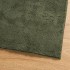 Alfombra pelo corto suave lavable HUARTE verde bosque 80x250