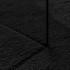 Alfombra de pelo corto suave lavable HUARTE negro 140x200