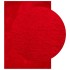 Alfombra de pelo corto suave lavable HUARTE rojo 160x230