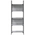 Librería de 5 estantes madera gris Sonoma 60,5x24x166,5