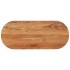 Tablero de mesa ovalado madera maciza de acacia 120x50x3,8