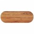 Tablero de mesa ovalado madera maciza de acacia 110x40x2,5